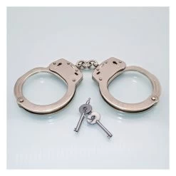 H05 Handcuffs Stainless Steel, Single Chain