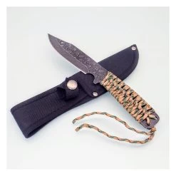 HK12 HUNTING FIXED-BLADE SURVIVAL KNIFE -Darkstreet Outlet Store hk12 hunting fixed blade survival knife 6