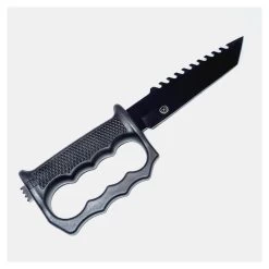 HK14 Super Hunting Knife & Brass Knuckles - 31 Cm -Darkstreet Outlet Store hk14 super hunting knife brass knuckles 31 cm 4