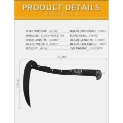 HK22 Super Folding Sickle -Darkstreet Outlet Store hk22 super folding sickle 14