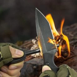 HK34 Super Hunting Knife AUBEY D2 -Darkstreet Outlet Store hk34 super hunting knife aubey d2 9