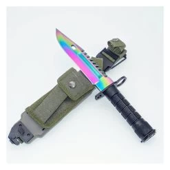 HK47.1 Super Hunting Knife RAMBO-Style Bayonet - 34 Cm -Darkstreet Outlet Store hk471 super hunting knife rambo style bayonet 34 cm 14