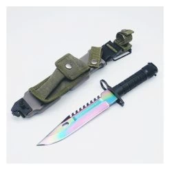 HK47.1 Super Hunting Knife RAMBO-Style Bayonet - 34 Cm -Darkstreet Outlet Store hk471 super hunting knife rambo style bayonet 34 cm 6