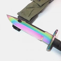 HK48.1 Super Hunting Knife RAMBO-Style Bayonet - 31 Cm -Darkstreet Outlet Store hk481 super hunting knife rambo style bayonet 31 cm 7