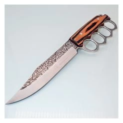 HK8 Super Hunting Knife & Brass Knuckles - 31 Cm