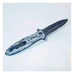 PK18 Knife - One Hand Knife Semiautomatic - Pocket Knives -Darkstreet Outlet Store pk18 knife one hand knife semiautomatic pocket knives 3