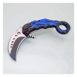 PK20 KARAMBIT - One Hand Knife Semiautomatic - Pocket Knives