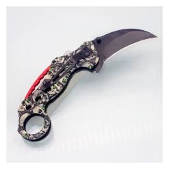 PK21 KARAMBIT - One Hand Knife Semiautomatic - Pocket Knives -Darkstreet Outlet Store pk21 karambit one hand knife semiautomatic pocket knives 3