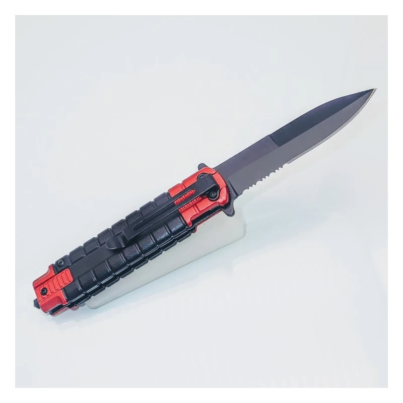 PK27.1 One Hand Knife Semiautomatic - Pocket Knife With Flashlight 7 PK27.1 One Hand Knife Semiautomatic - Pocket Knife With Flashlight - Image 7