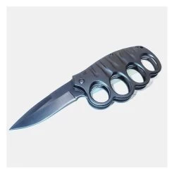 PK32 SUPER One Hand Knife Semiautomatic - Brass Knuckles Knife