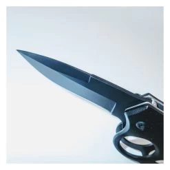 PK32 SUPER One Hand Knife Semiautomatic - Brass Knuckles Knife -Darkstreet Outlet Store pk32 super one hand knife semiautomatic brass knuckles knife 1 3