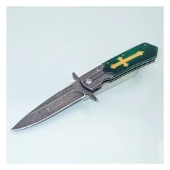 PK38 Knife - One Hand Knife Semiautomatic - Pocket Knives