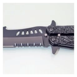 PK41 Super Balisong - Butterfly Knife ZOMBIE -Darkstreet Outlet Store pk41 super balisong butterfly knife zombie 4