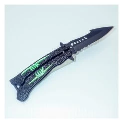 PK41 Super Balisong - Butterfly Knife ZOMBIE -Darkstreet Outlet Store pk41 super balisong butterfly knife zombie 6