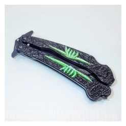 PK41 Super Balisong - Butterfly Knife ZOMBIE -Darkstreet Outlet Store pk41 super balisong butterfly knife zombie 7