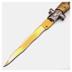 PK42 Super Italian Stiletto Switchblade Automatic Knife - Bayonet - 25 Cm -Darkstreet Outlet Store pk42 super italian stiletto switchblade automatic knife bayonet 25 cm 6