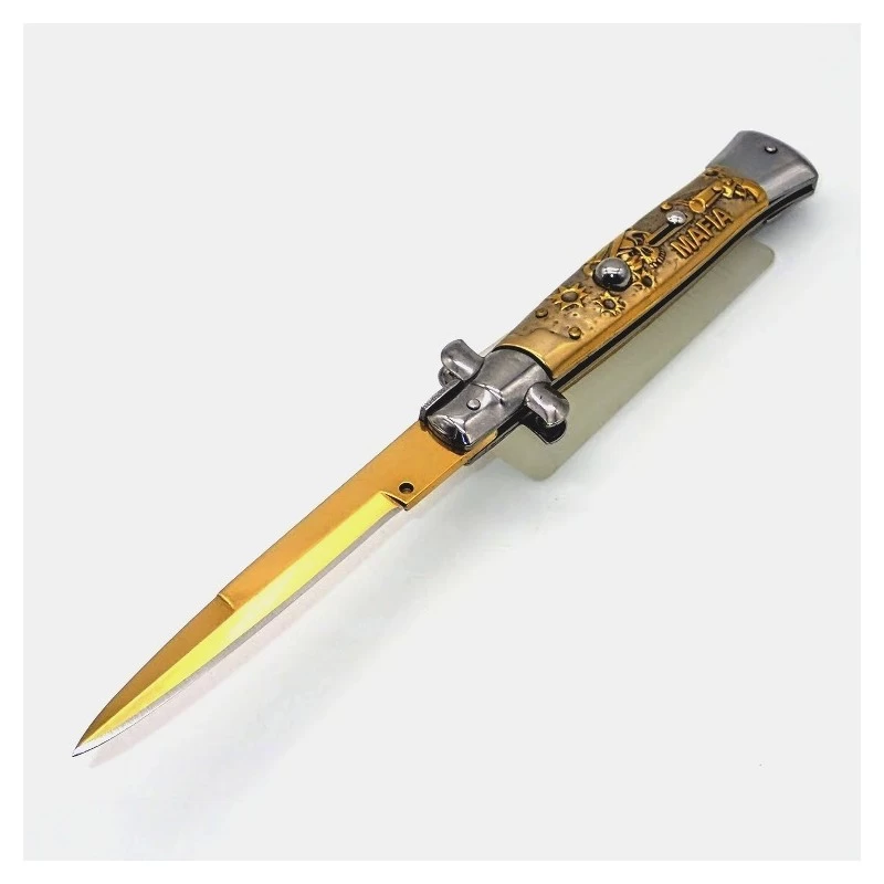 PK43 Super Italian Stiletto Switchblade Automatic Knife - Bayonet - 25 Cm 4 PK43 Super Italian Stiletto Switchblade Automatic Knife - Bayonet - 25 Cm - Image 4