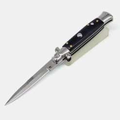PK47 Super Italian Stiletto Switchblade Automatic Knife - Bayonet - 22,5 Cm