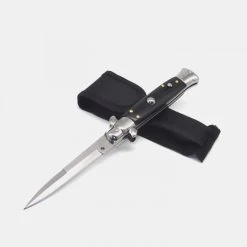 PK47 Super Italian Stiletto Switchblade Automatic Knife - Bayonet - 22,5 Cm -Darkstreet Outlet Store pk47 super italian stiletto switchblade automatic knife bayonet 225 cm 6