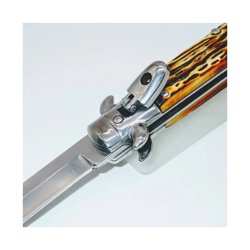 PK49 Lever Lock Stiletto Switchblade Automatic Knife 2 PK49 Lever Lock Stiletto Switchblade Automatic Knife - Image 2