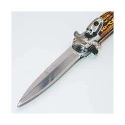 PK49 Lever Lock Stiletto Switchblade Automatic Knife 13 PK49 Lever Lock Stiletto Switchblade Automatic Knife -Darkstreet Outlet Store pk49 lever lock stiletto switchblade automatic knife 3