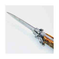 PK49 Lever Lock Stiletto Switchblade Automatic Knife 15 PK49 Lever Lock Stiletto Switchblade Automatic Knife -Darkstreet Outlet Store pk49 lever lock stiletto switchblade automatic knife 5