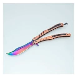 PK65 Super Balisong - Butterfly Knife CS GO GRADIENT