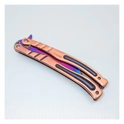 PK65 Super Balisong - Butterfly Knife CS GO GRADIENT -Darkstreet Outlet Store pk65 super balisong butterfly knife cs go gradient 7