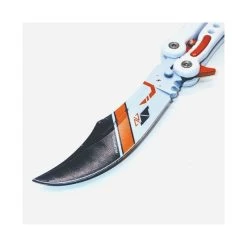 PK66.1 Super Balisong - Butterfly Knife CS GO GRADIENT -Darkstreet Outlet Store pk661 super balisong butterfly knife cs go gradient 6