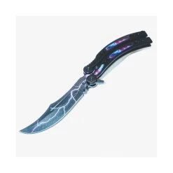 PK66.3 Super Balisong - Butterfly Knife CS GO GRADIENT -Darkstreet Outlet Store pk663 super balisong butterfly knife cs go gradient 2