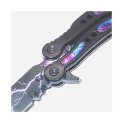 PK66.3 Super Balisong - Butterfly Knife CS GO GRADIENT -Darkstreet Outlet Store pk663 super balisong butterfly knife cs go gradient 6