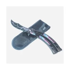 PK66.3 Super Balisong - Butterfly Knife CS GO GRADIENT -Darkstreet Outlet Store pk663 super balisong butterfly knife cs go gradient 7