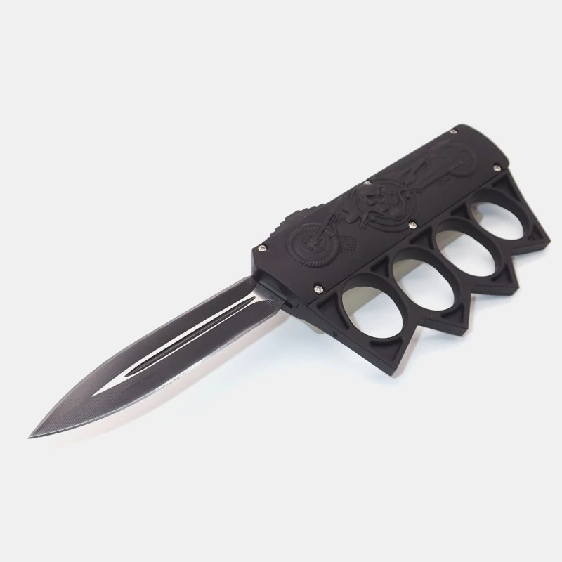 PK73 Automatic Knife - Brass Knuckles - Spring Knife 1 PK73 Automatic Knife - Brass Knuckles - Spring Knife