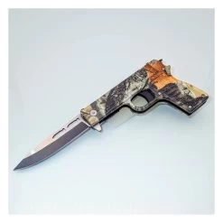 PK80 Spring Assisted Pistol Knife Semiautomatic -Darkstreet Outlet Store pk80 spring assisted pistol knife semiautomatic 1 3