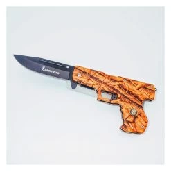 PK81 Spring Assisted Pistol Knife Semiautomatic -Darkstreet Outlet Store pk81 spring assisted pistol knife semiautomatic 1 5