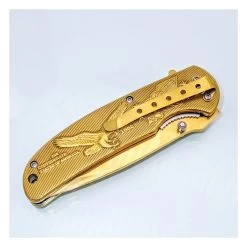 PK88 One Hand Knife Semiautomatic - Pocket Knives GOLD USA -Darkstreet Outlet Store pk88 one hand knife semiautomatic pocket knives gold usa 5