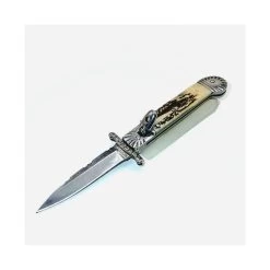 PK90 Lever Lock Stiletto Switchblade Automatic Knife
