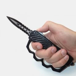 PK95 SUPER Knife Automatic - Brass Knuckles 20 PK95 SUPER Knife Automatic - Brass Knuckles -Darkstreet Outlet Store pk95 super knife automatic brass knuckles knife 6