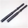 S03 Stun Gun Telescopic Baton HY-X10 + LED Flashlight Cree 4 In 1 - 49 Cm