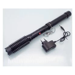 S02 Stun Gun Baton + LED Flashlight Cree 1118 - 36,5 Cm -Darkstreet Outlet Store s02 stun guns baton led flashlight cree 1118 365 cm 4