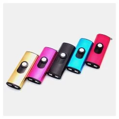 S07 Mini Stun Gun + LED Flashlight - 2 In 1 Keychain