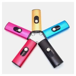 S07 Mini Stun Gun + LED Flashlight - 2 In 1 Keychain -Darkstreet Outlet Store s07 mini stun gun led flashlight 2 in 1 keychain 4