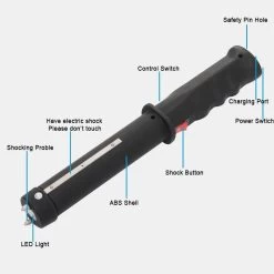 S11 Stun Gun Baton With Alarm 120db- 3 In 1 -Darkstreet Outlet Store s11 stun gun baton with alarm 120db 3 in 1 4