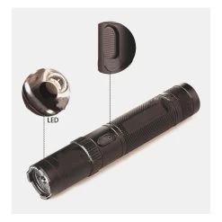 S15 Stun Gun + LED Flashlight POLICE 4 In 1