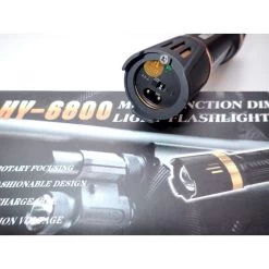 S34 Stun Guns + LED Flashlight ZOOM 4 In 1 HY-6800 -Darkstreet Outlet Store s34 stun gun led flashlight zoom 4 in 1 hy 6800 2