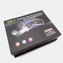 S40 Super Stun Gun + LED Flashlight Model CW-1 -Darkstreet Outlet Store s40 super stun gun led flashlight model cw 1 10