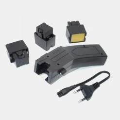 SP02 Stun Gun + LED + Alarm + Laser + 3 Air Cartridges -Darkstreet Outlet Store sp02 stun gun led alarm laser 3 air cartridges 9