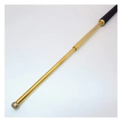 T11 Telescopic Baton With Foam Rubber Handle - 65 Cm - GOLD