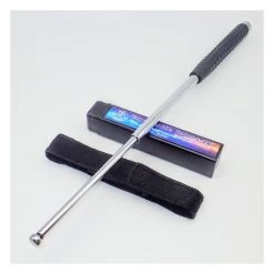 T19.1 Telescopic Baton With Foam Hard Rubber Handle - 64 Cm