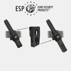 T23 ESP Telescopic Baton For Professionals - Hardened - 59 Cm -Darkstreet Outlet Store t23 esp telescopic baton for professionals hardened 59 cm 2